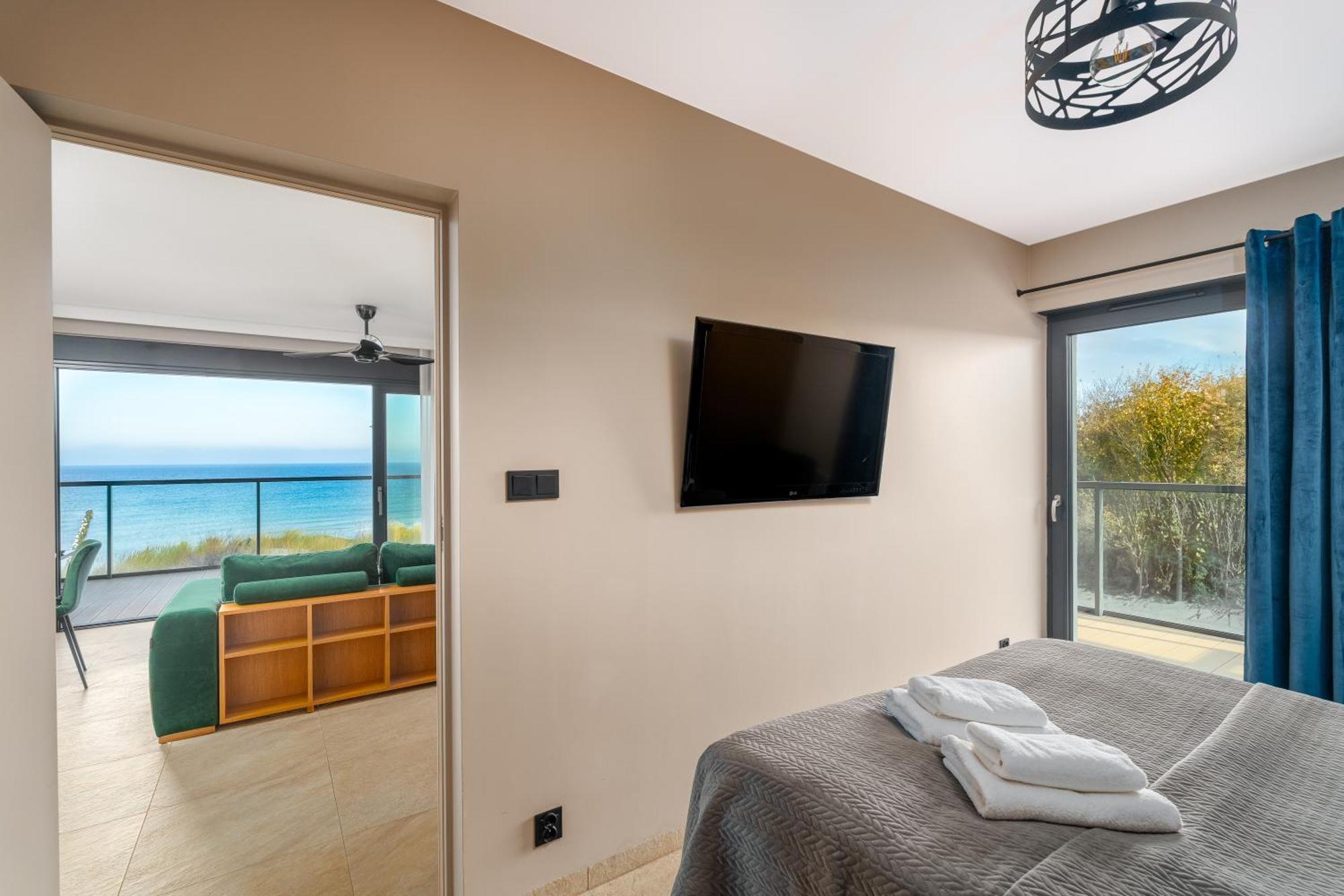 Apartament Dune - Frontowy Widok Na Morze W Gardenia Dziwnów